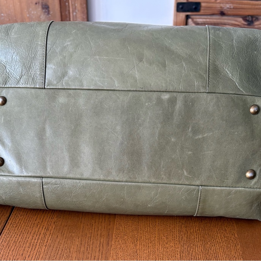 HOBO Leather Tote, Sage Green - Picture 7 of 16
